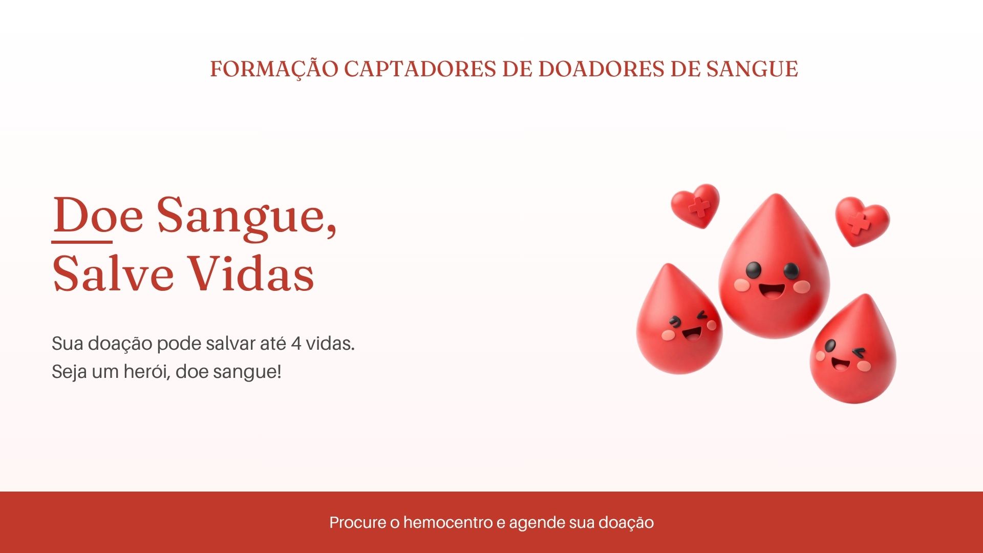 Formação Captadores de Doadores de Sangue